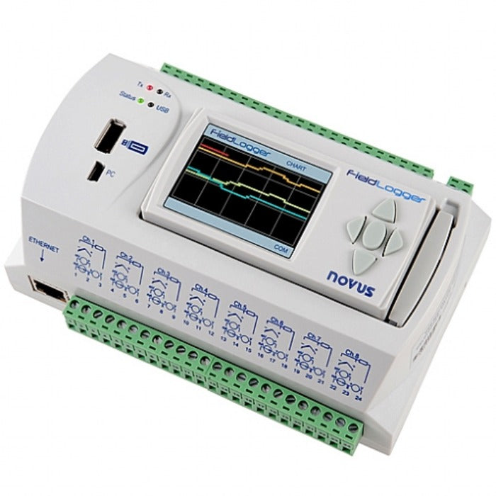 FIELDLOGGER s/IHM ETH USB 512K LOGS 2xRS485 220Vca NOVUS 8812120000 [11.03.01.017]