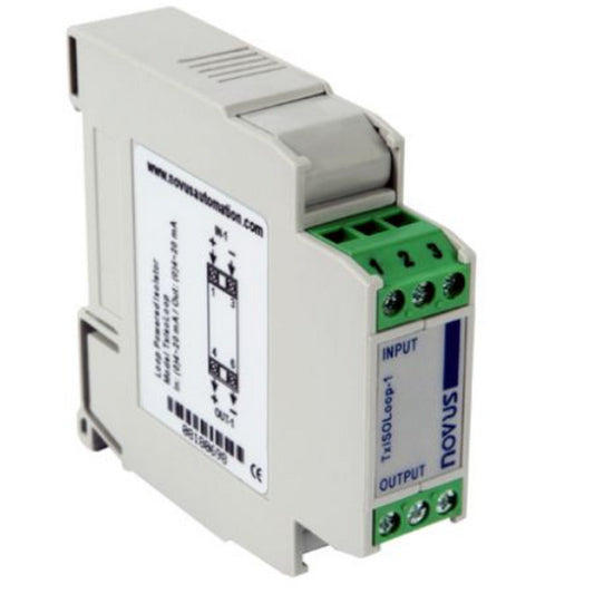 transmissor isolador 4~20mA TXISOLOOP-2 (02 canal) NOVUS 8813020200 [11.03.01.002]