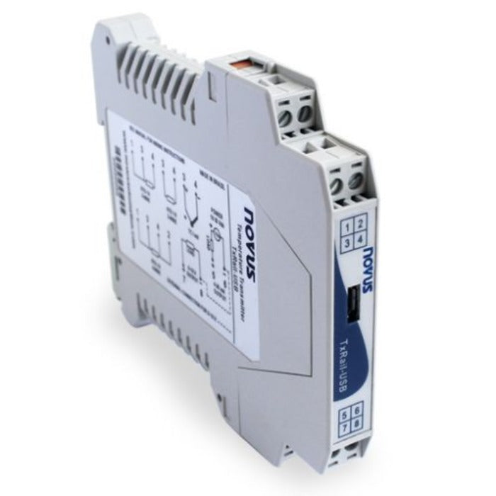 transmissor temperatura TxRail USB saída 4~20mA / 0~10Vcc NOVUS 8806037306  [11.05.01.012]